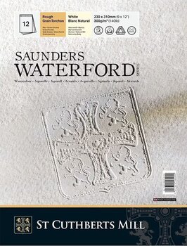 Livro de desenho St Cuthberts Mill Saunders Waterford Rough Caderno de esboços 20 31 x 23 cm 300 g - 1