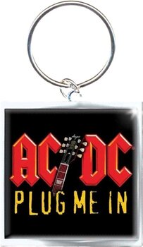 Muzieksleutelhanger AC/DC Plug Me In (Photo Print) Sleutelhanger - 1