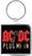 Muzieksleutelhanger AC/DC Plug Me In (Photo Print) Sleutelhanger
