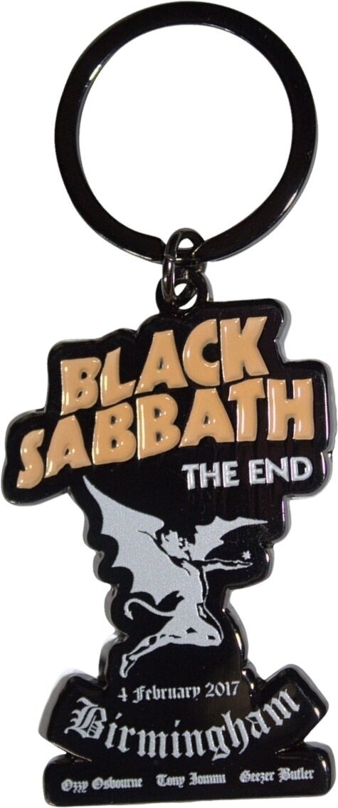 Musikanhänger Black Sabbath The End Schlüsselanhänger