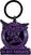 Muzieksleutelhanger Black Sabbath Purple Text Logo & Daemon Sleutelhanger