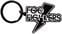 Muzieksleutelhanger Foo Fighters Flash Logo Sleutelhanger