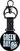 Muzieksleutelhanger Green Day Stacked Logo & Grenade Circle (Glow-in-the-Dark) Sleutelhanger
