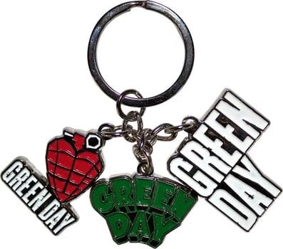 Muzieksleutelhanger Green Day Logo Charms Sleutelhanger - 1