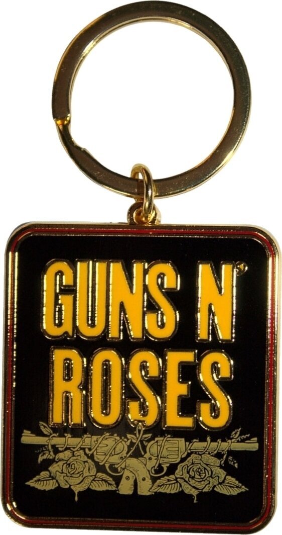 Muzieksleutelhanger Guns N' Roses Stacked Black Sleutelhanger