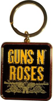Muzieksleutelhanger Guns N' Roses Stacked Black Sleutelhanger - 1
