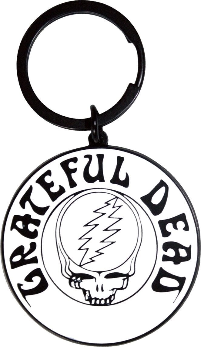 Muzički privezak Grateful Dead Steal Your Face Mono Black Privezak za ključeve