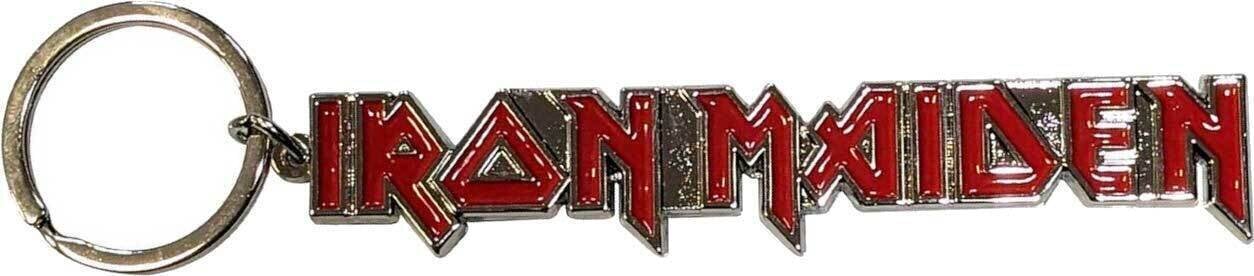 Muzieksleutelhanger Iron Maiden Logo With Tails Sleutelhanger