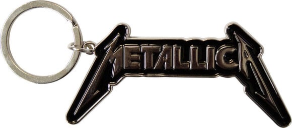 Muusikateemaline ripats Metallica Logo Võtmehoidja - 1