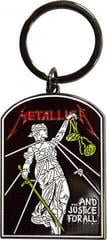 Musikanhänger Metallica And Justice For All Tombstone Schlüsselanhänger