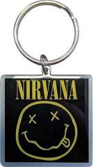 Muzieksleutelhanger Nirvana Happy Face Photo Print Sleutelhanger