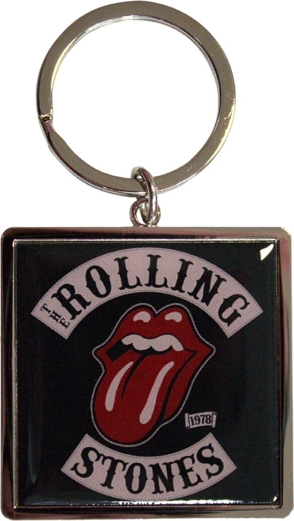 Muzieksleutelhanger The Rolling Stones Tour '78 Bordered Sleutelhanger