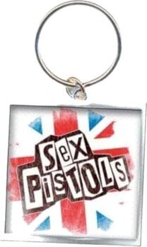 Muzieksleutelhanger Sex Pistols Union Jack (Photo Print) Sleutelhanger - 1