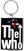Muzieksleutelhanger The Who Leap Logo (Photo Print) Sleutelhanger