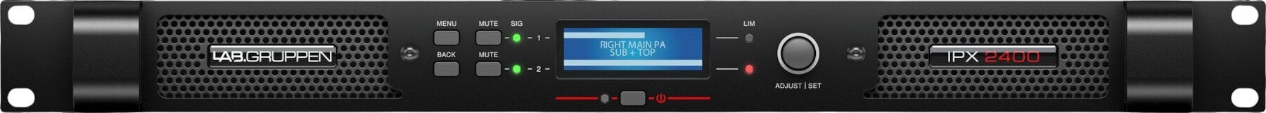 Installationsverstärker mit hoher Leistung Lab Gruppen IPX 2400 Installationsverstärker mit hoher Leistung