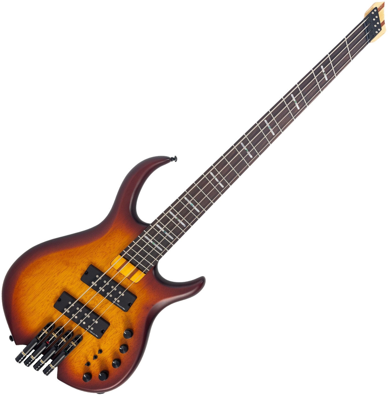 Headless Bass Guitar Sire Marcus Miller M6-4 Tobacco Sunburst Satin Headless Bass Guitar