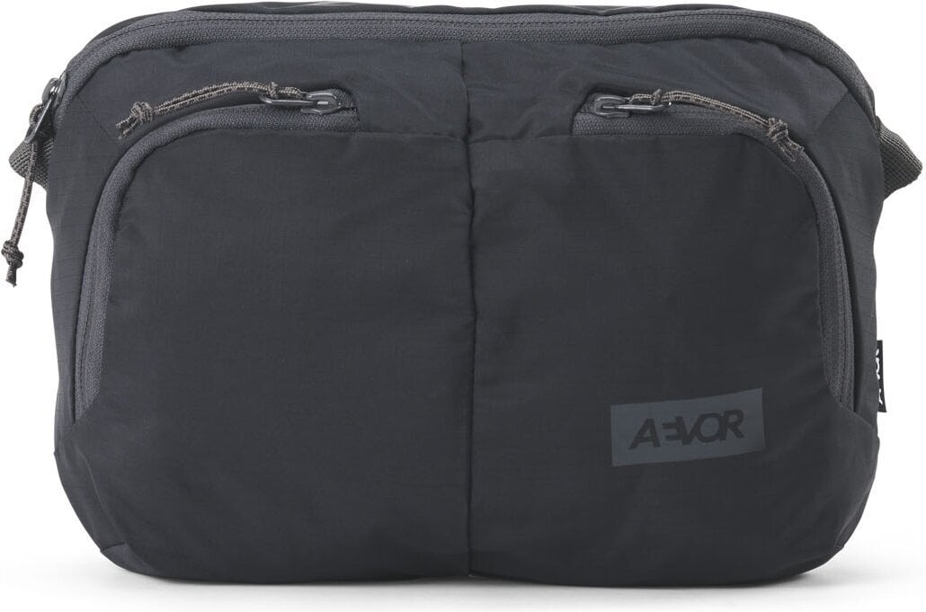 Портфейл, чанта през рамо AEVOR Sacoche Bag Чанта през тялото Ripstop Charcoal Black