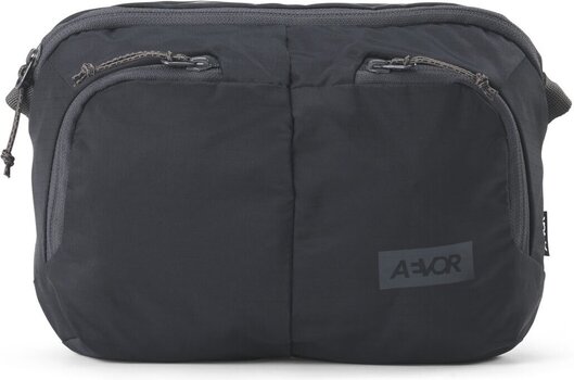 Портфейл, чанта през рамо AEVOR Sacoche Bag Чанта през тялото Ripstop Charcoal Black - 1