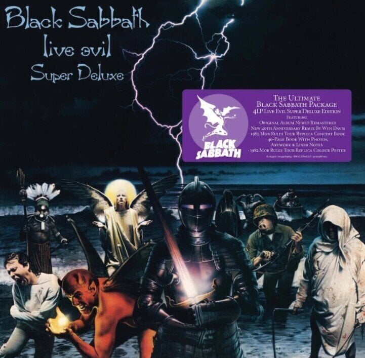 LP ploča Black Sabbath - Live Evil (Deluxe Edition) (Anniversary Edition) (4 LP)