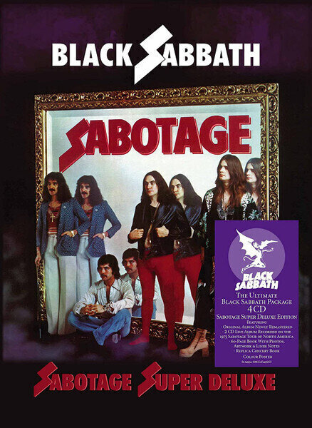 Music CD Black Sabbath - Sabotage Super Deluxe (4 CD)