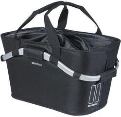 Bolsa de bicicleta Basil Classic Carry All MIK Rear La canasta de bicicleta Black 22 L