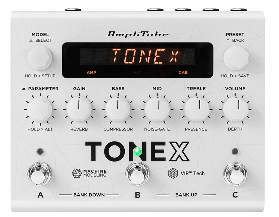 Предусилвател и Rack усилвател IK Multimedia ToneX Pedal Aniversary LTD White Предусилвател и Rack усилвател