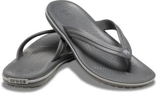 Scarpe unisex Crocs Crocband Flip Grey/Smoke