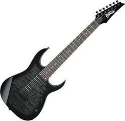 Guitare électrique Ibanez GRG7221QA-TKS Transparent Black Sunburst Guitare électrique