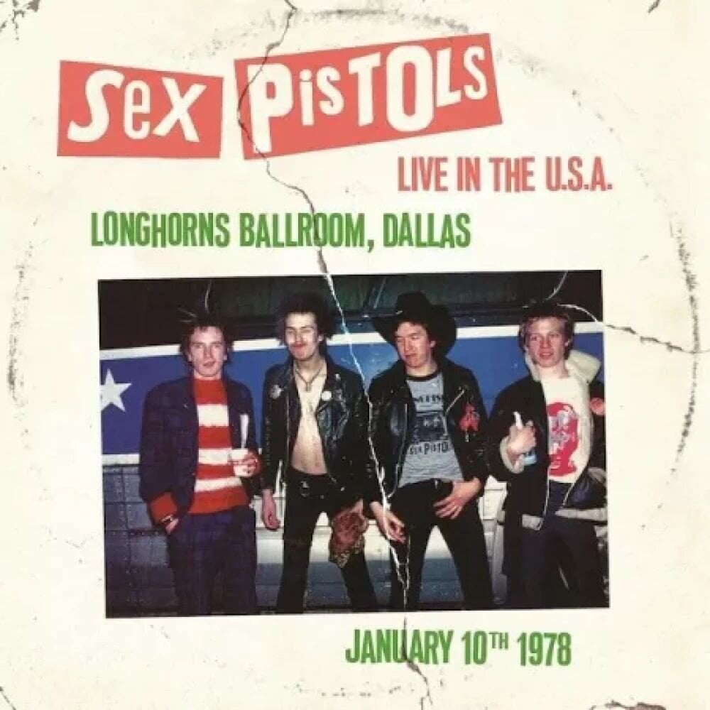 LP ploča Sex Pistols - Live In The USA 1978 – Dallas (White Coloured) (LP)