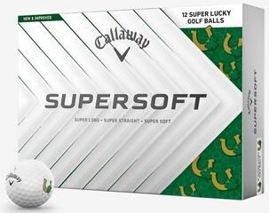 Golfové lopty Callaway Supersoft 2025 White Lucky Golfové lopty