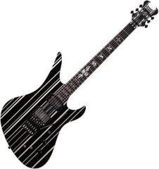 Electric guitar Schecter Synyster Gates Custom-S Black Silver Electric guitar