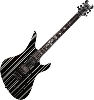 E-Gitarre Schecter Synyster Gates Custom-S Black Silver E-Gitarre - 1