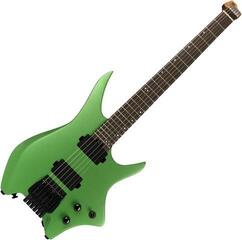 Headless Gitarre HILS Guitars HN3 NEXT Metallic Emerald Green Headless Gitarre