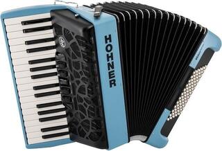 Piano accordion Hohner BRAVO myColor III 72 Piano accordion Sky