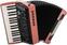 Accordeon met toetsenbord Hohner BRAVO MyColor III 72 Accordeon met toetsenbord Fire