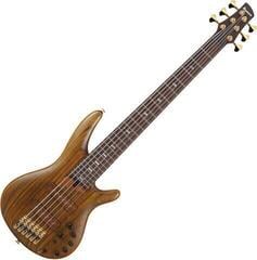 6-snarige basgitaar Ibanez SR5506-MHF Mocha 6-snarige basgitaar
