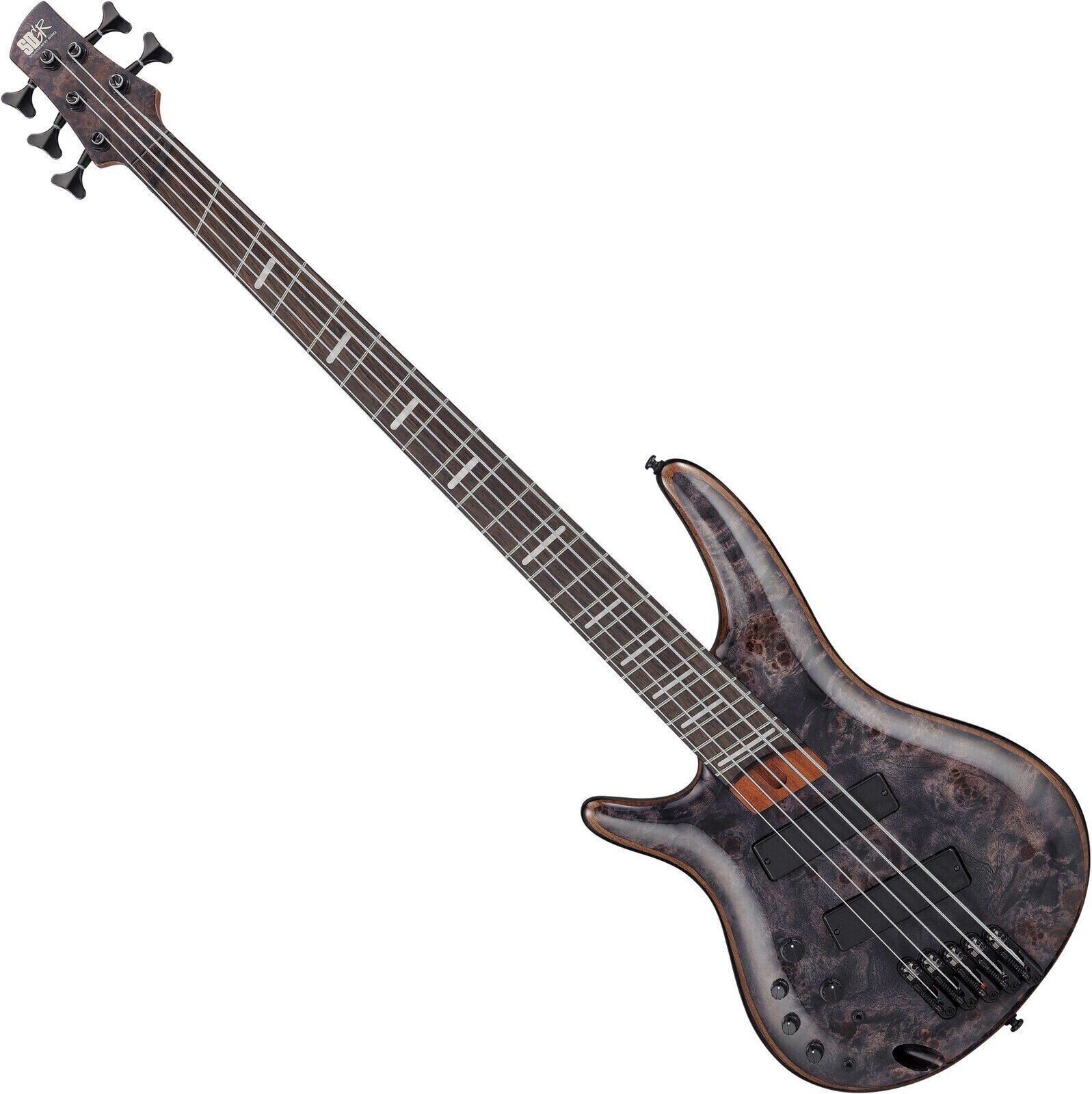 Multi-scale basgitaar Ibanez SRMS805L-DTW Deep Twilight Multi-scale basgitaar