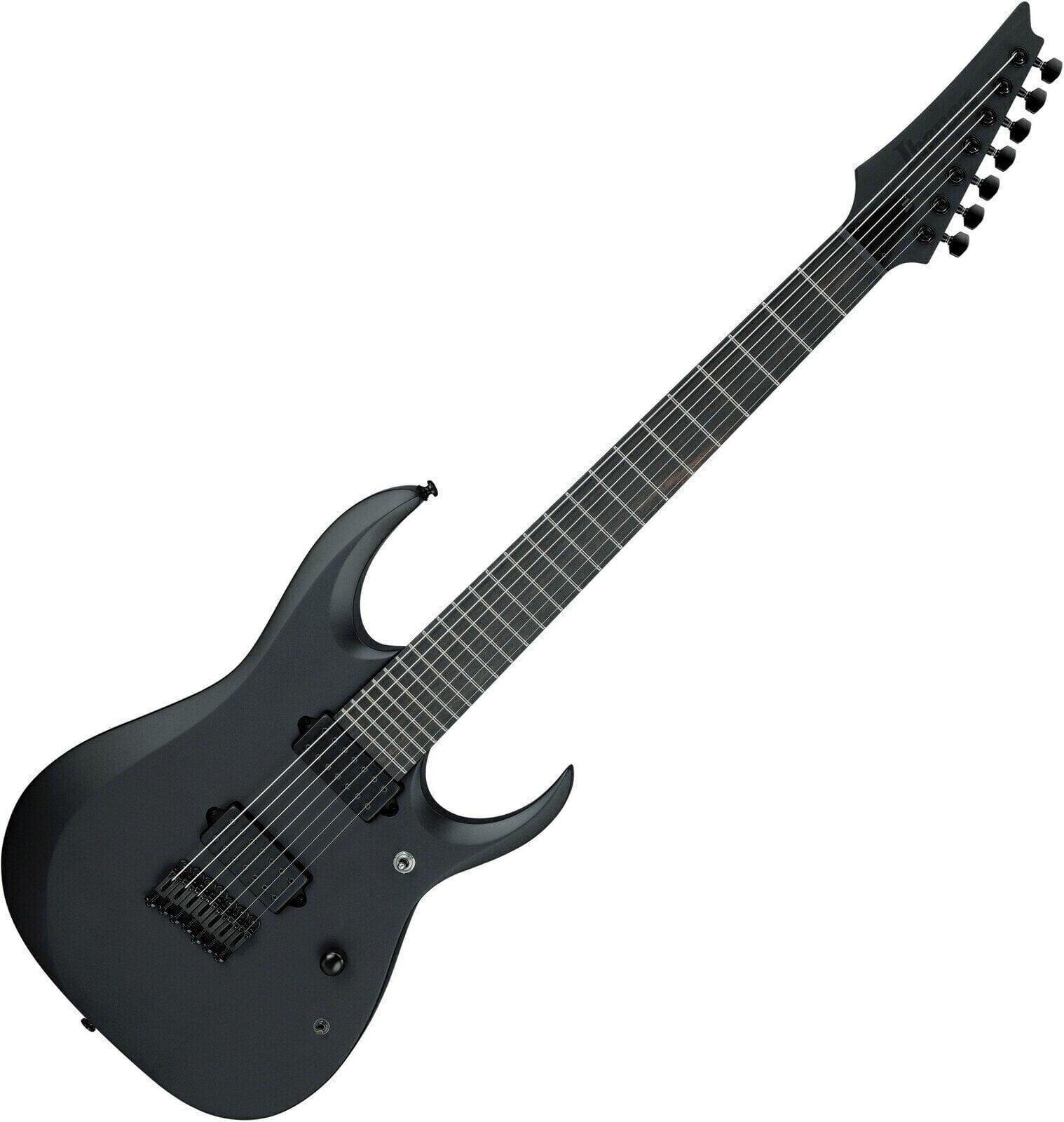 7-string Electric Guitar Ibanez RGDRB71-BKF Black Flat 7-string Electric Guitar