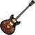 Semi-Acoustic Guitar Ibanez AS93QMSP-DBS Dark Brown Sunburst Semi-Acoustic Guitar