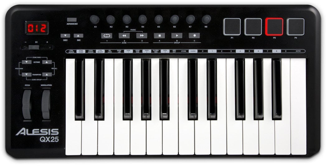 MIDI toetsenbord Alesis QX25