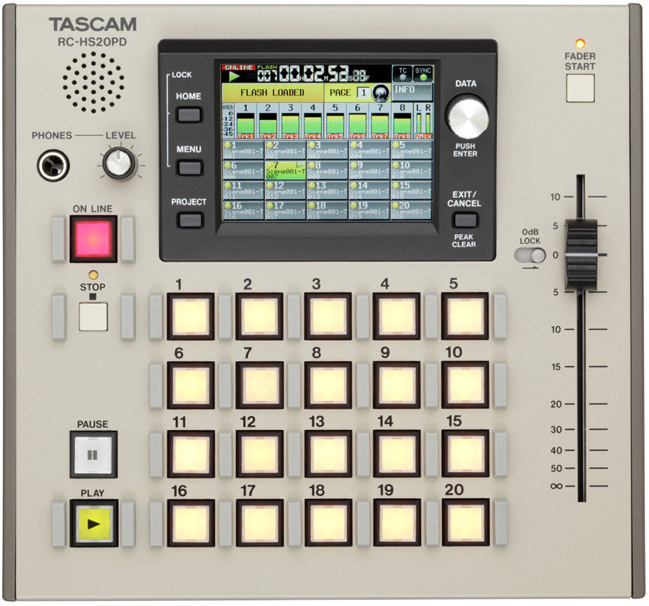 Fernbedienung Tascam RC-HS20PD Fernbedienung