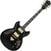 Semi-akoestische gitaar Ibanez AS93SP-BK Black Semi-akoestische gitaar