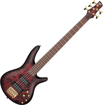 Basse 5 cordes Ibanez SR305EDX-WZM Wine Red Frozen Matte Basse 5 cordes - 1