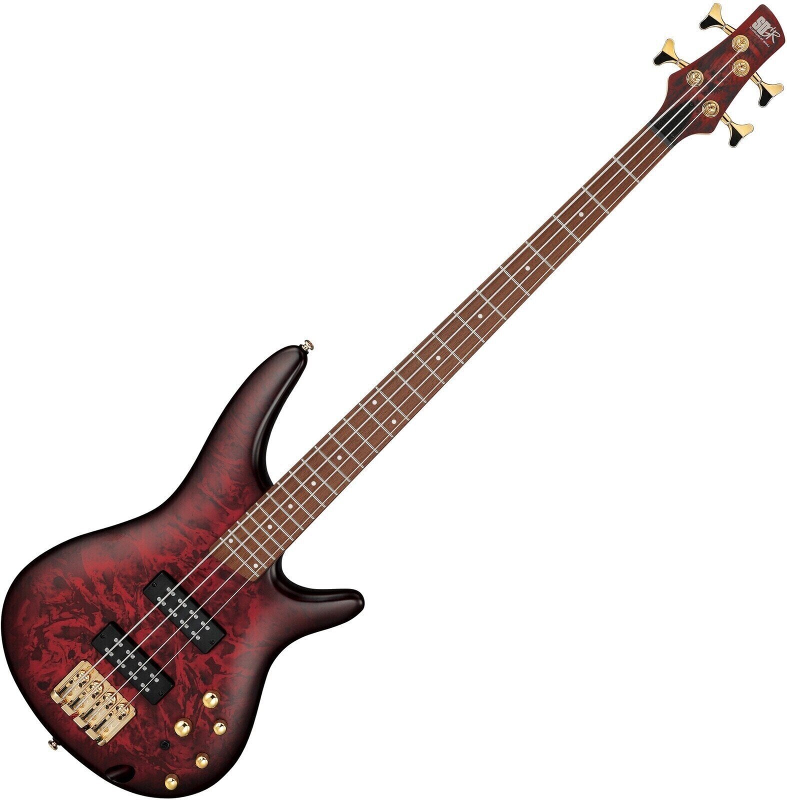 Električna bas gitara Ibanez SR300EDX-WZM Wine Red Frozen Matte Električna bas gitara