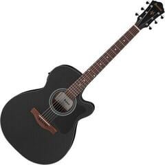 Chitară electro-acustică Jumbo Ibanez VC44CE-WK Weathered Black Open Pore Chitară electro-acustică Jumbo