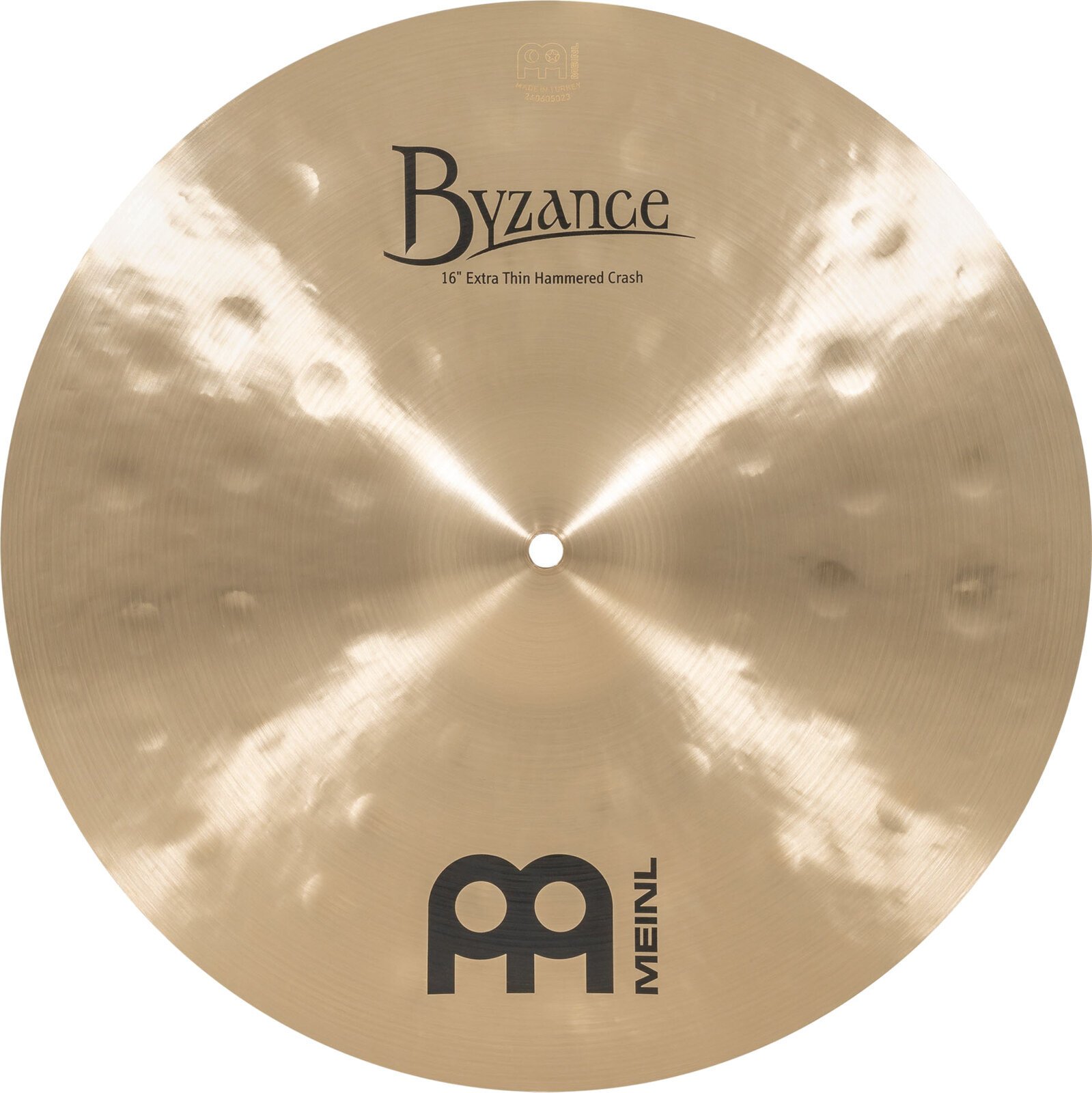 Crashbekken Meinl Byzance Traditional ExtraThin Hammered 16" Crashbekken