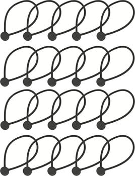 Kabelbinder RockBoard MagneTie 15-20 cm Kabelbinder 20 - 1