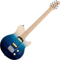Elektrische gitaar Sterling by MusicMan Axis AX3QM Spectrum Blue Elektrische gitaar