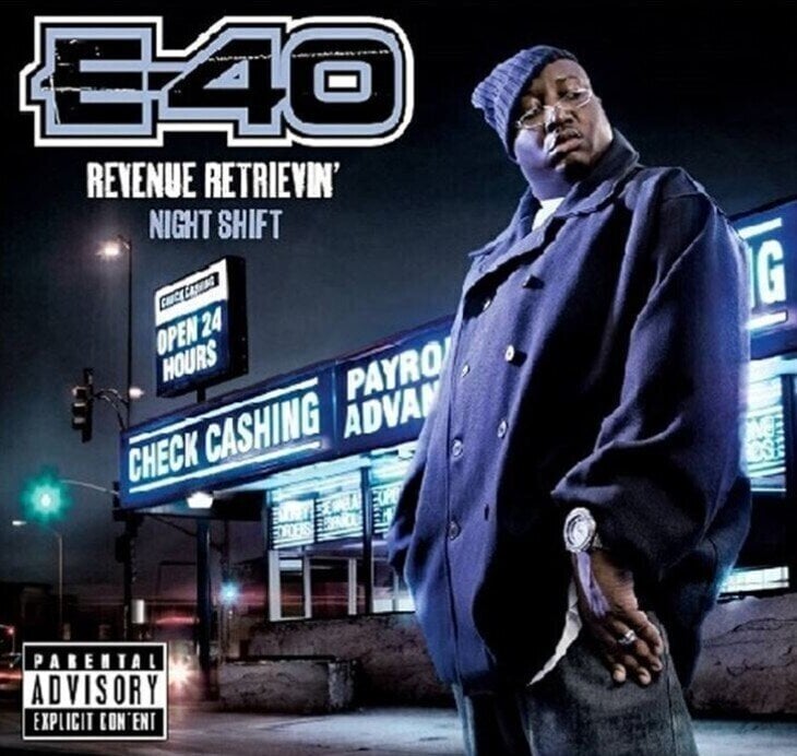 E-40 - Revenue Retrievin': Night Shift (Blue Coloured) (2 LP)