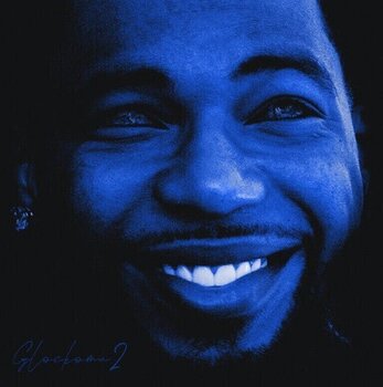 LP ploča Key Glock - Glockoma 2 (Deluxe Edition) (Blue & White Marble w/ Red Splatter Coloured) (2 LP) - 1